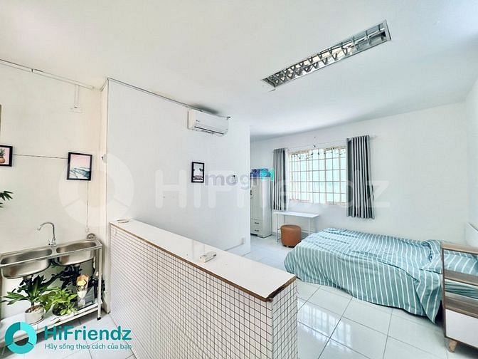 Hình ảnh Studio🌾1PN_Cửa Sổ Lớn🌾Full Nội Thất🌈Chỉ Tính Điện Nước_Gần Cầu Kiệu