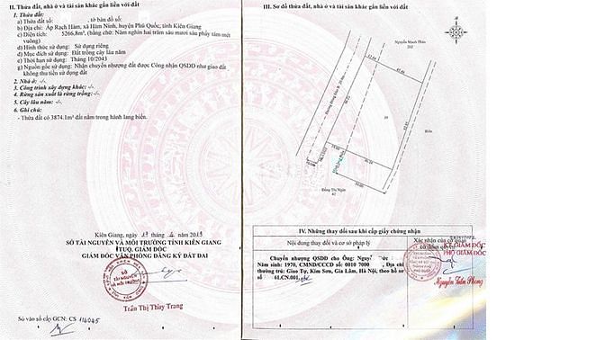 Hình ảnh Đất Công Biển Hàm Ninh Phú Quốc Tuyệt Đẹp Gần Làng Chài. Sivaland.com