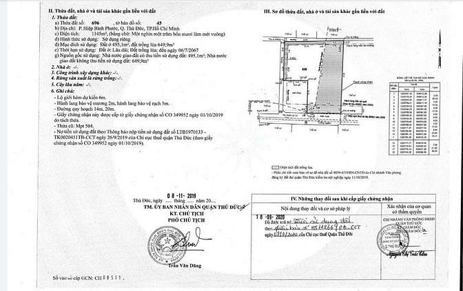 Hình ảnh BDS HÙNG VĨ LAND Vuông Vức ! 7000m² đất Hiệp Bình Phước chỉ 80 tr/th