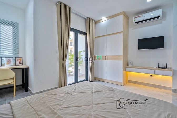 Hình ảnh C.Hộ 1PN Full NT Bancony_Máy giặt riêng_Phan Đăng Lưu_Phan Đình Phùng