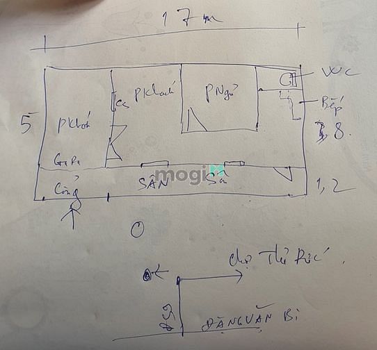Hình ảnh cho thuê nhà nguyên căn truong tho 5 tr đặng văn bi