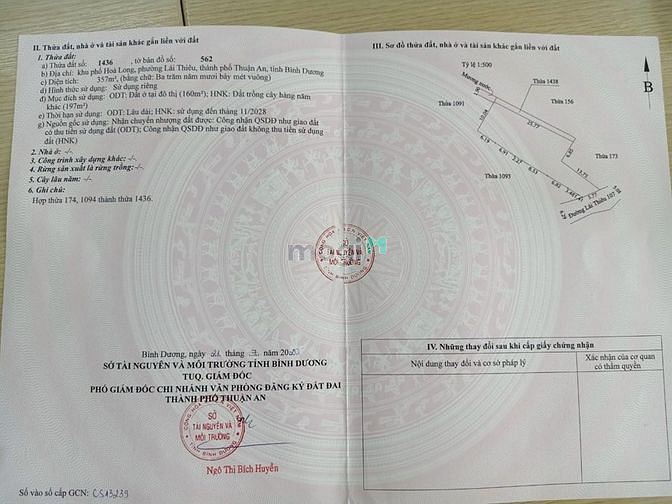 Hình ảnh 🌺 Bán Đất lái thiêu 107 - tp thuận an