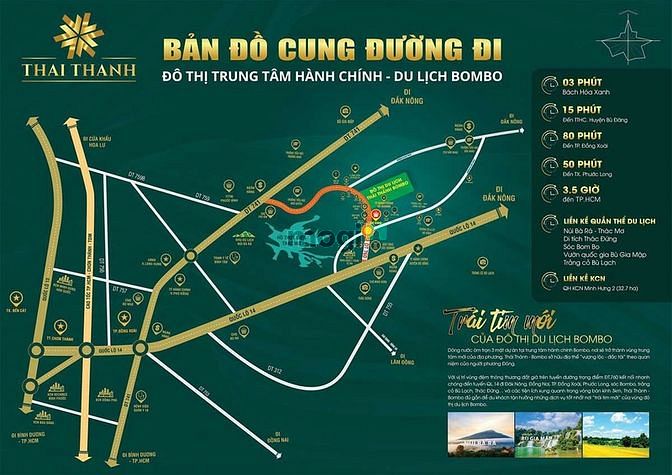 Hình ảnh Bán đất dự án sổ hồng riêng TTHC Xã Bombo Trang MB66.COM Chính Thức - MB 66 Uy Tín sinh lợi cao