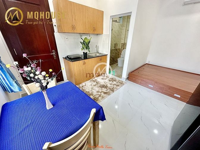 Hình ảnh 🏝Mb6623 nạp rút nhanh chóng studio cửa sổ lớn full nội thất Bùi Đình Túy,Bình Thạnh