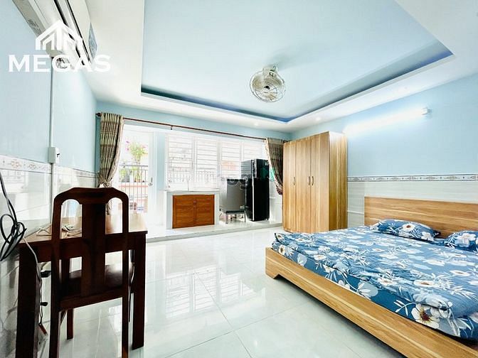 Hình ảnh CHDV Quận 3, 35m2 Ban Công Thoáng Mát, Máy Giặt riêng