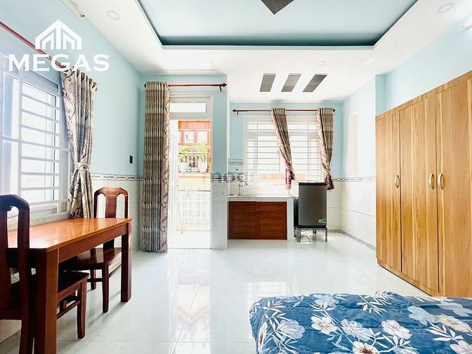Hình ảnh CHDV Quận 3, 35m2 Ban Công Thoáng Mát, Máy Giặt riêng