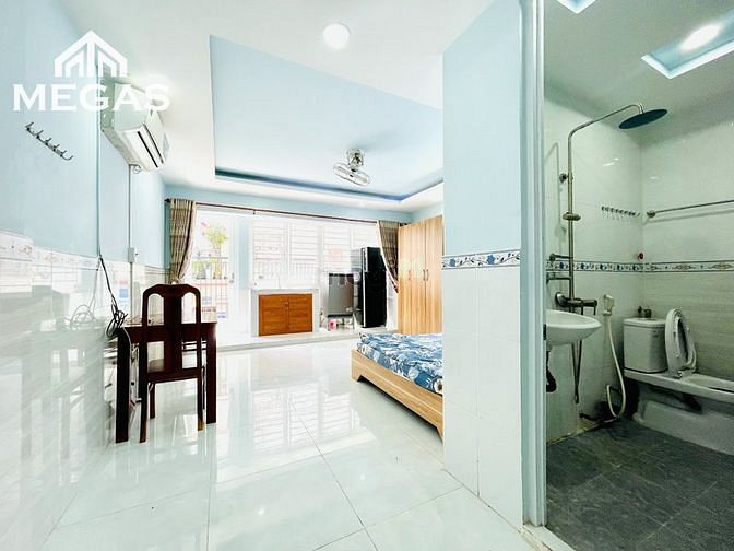 Hình ảnh CHDV Quận 3, 35m2 Ban Công Thoáng Mát, Máy Giặt riêng
