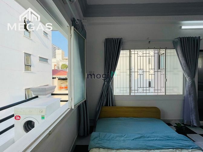 Hình ảnh Căn Hộ Tân Bình Full NT Ban Công, Máy giặt riêng gần CV Hoàng Văn Thụ