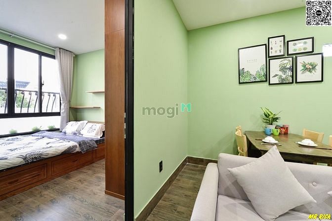 Hình ảnh 🔰🔰CH cao cấp 2PN balcony Full NT🔥THÍCH QUẢNG ĐỨC🔥Ngã tư PN🌳