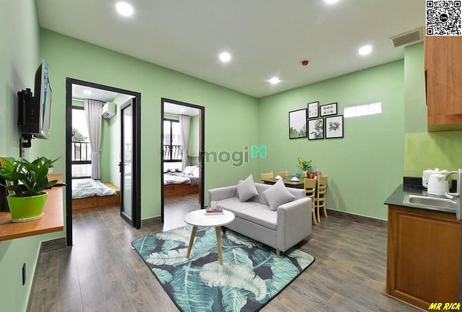 Hình ảnh 🔰🔰CH cao cấp 2PN balcony Full NT🔥THÍCH QUẢNG ĐỨC🔥Ngã tư PN🌳