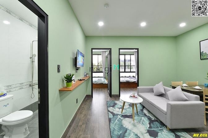 Hình ảnh 🔰🔰CH cao cấp 2PN balcony Full NT🔥THÍCH QUẢNG ĐỨC🔥Ngã tư PN🌳