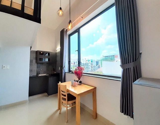 Hình ảnh duplex cửa sổ lớn cạnh lotte ufm tdtu rmit full nội thất gác cao