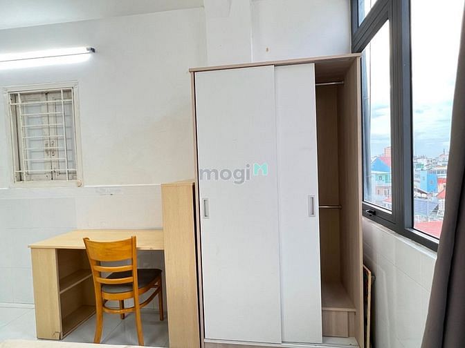 Hình ảnh Bình Thạnh trống studio ngay ngã tư Hàng xanh full nội thất