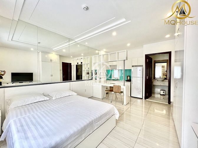 Hình ảnh Cho thuê CHDV studio balcon Phú Nhuận đường Nguyễn Văn Trỗi