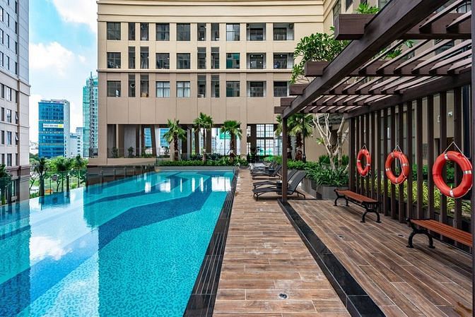 Hình ảnh Cho thuê 3PN Saigon Royal, giá 40 triệu, nhà đầy đủ nội thất