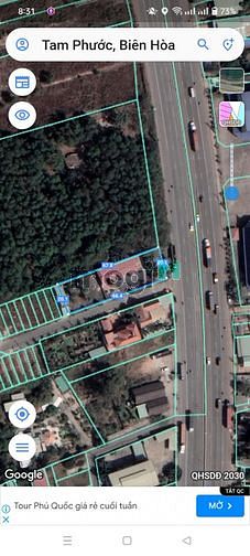 Hình ảnh Bán lô đất 2 mặt tiền quốc lộ 51 tam Phước biên hòa đồng nai