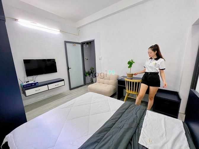 Hình ảnh Căn Hộ Dịch Vụ 1PN Full Nội Thất Có Cửa Sổ Gần Chợ Tân Định