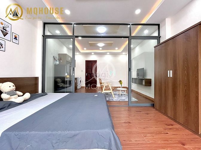 Hình ảnh Cho thuê Trang Chủ MB66.COM / Đăng Ký Tặng 66K 1PN 50m2 ban công rộng, full nt gần CV Lê Thị Riêng