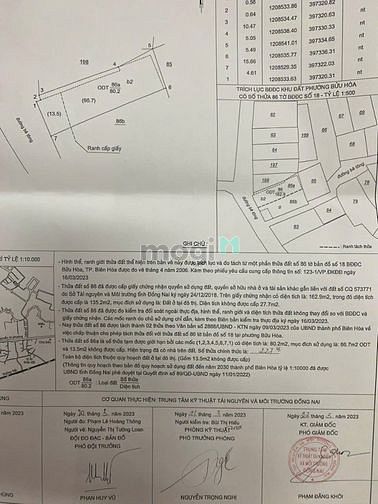 Hình ảnh Bán 2 Lô Đất Đường Thông Kinh Danh 80m2 2Tỷ7 Tp Biên Hoà