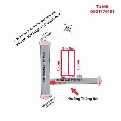 Hình ảnh Bán 2 Lô Đất Đường Thông Kinh Danh 80m2 2Tỷ7 Tp Biên Hoà