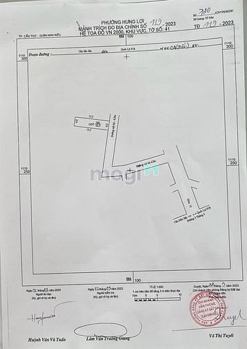Hình ảnh Bán nền thổ cư hẻm 12 đường 3 tháng 2 phường Hưng Lợi giá 2.25 tỷ
