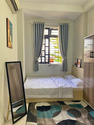 Hình ảnh Studio quận Bình Thạnh ban công rộng full nội thất siêu thoáng