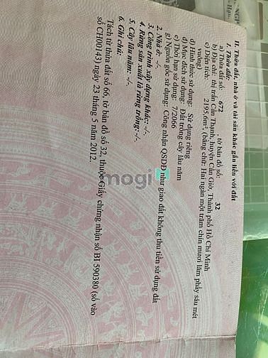 Hình ảnh CẦN bán lô đất Trung Tâm Cần Giờ