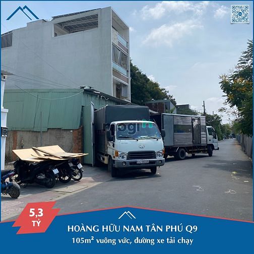 Hình ảnh VLR[NC]- Đất 1/ Hoàng Hữu Nam 5x21m HẺM XE TẢI chỉ 5.3 tỷ