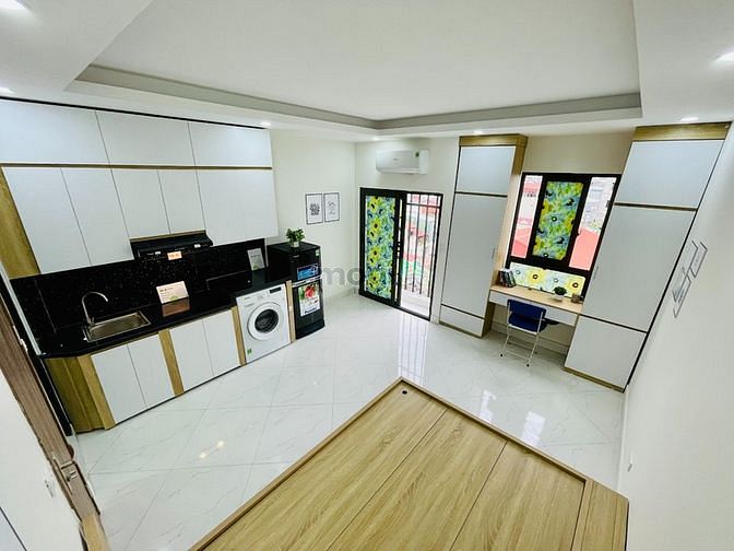 Hình ảnh Cho thuê CCMN Ngã Tư Sở FULL đồ - Máy giặt riêng - Ban công - mới 100%
