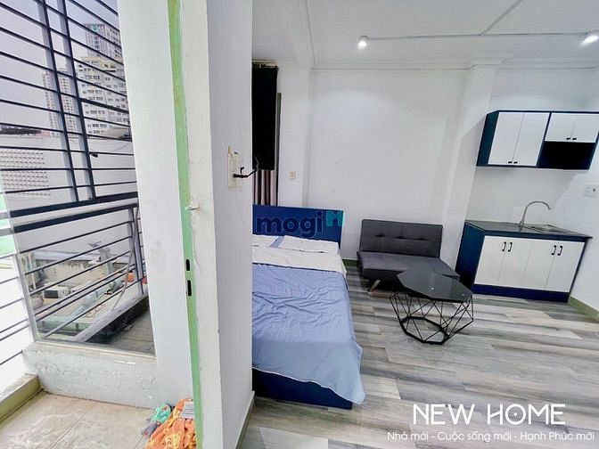 Hình ảnh Căn Hộ Studio Ban Cong Full Nội Thất Trung Tâm Quận 4 Khánh Hội