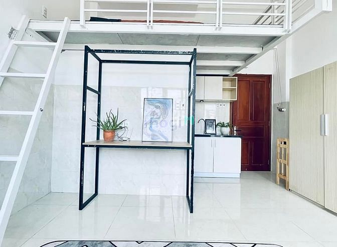 Hình ảnh cho thuê phòng có gác_an công_gần đại học văn lang cs3