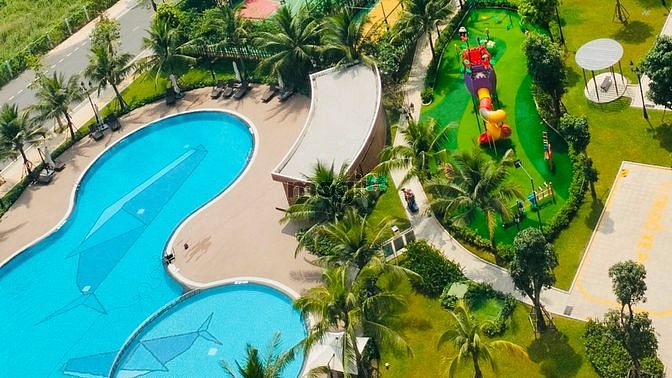 Hình ảnh Cho Thuê Vinhomes Grand Park Q.9 - 2PN2WC Bếp Rèm