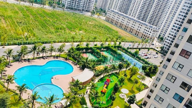 Hình ảnh Cho Thuê Vinhomes Grand Park Q.9 - 2PN2WC Bếp Rèm