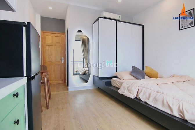 Hình ảnh 🌈🌈Mb6623 nạp rút nhanh chóng Studio 25m2 ban công ngay Điện Biên Phủ gần Hàng Xanh🍀🍀