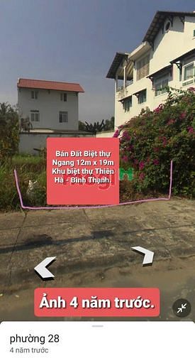 Hình ảnh Gâp! Bán đất Biệt thự Bình Thạnh, Mặt tiền đường chỉ 48 triệu/m2