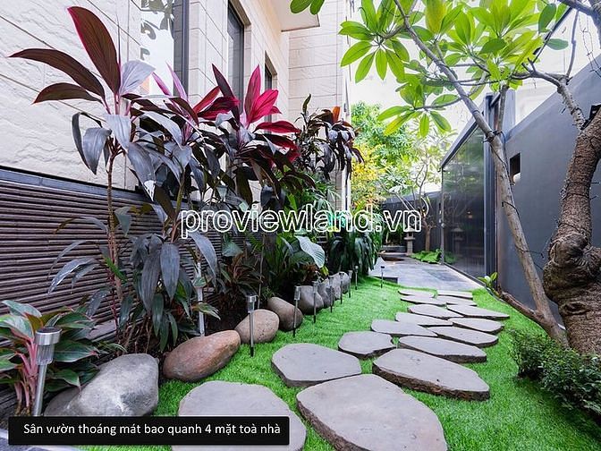 Hình ảnh Cho thuê biệt thự Japan Villa, Q2, góc 3MT, 16x18m đất, 4 tầng