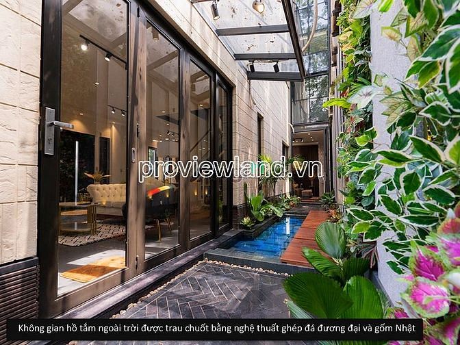 Hình ảnh Cho thuê biệt thự Japan Villa, Q2, góc 3MT, 16x18m đất, 4 tầng