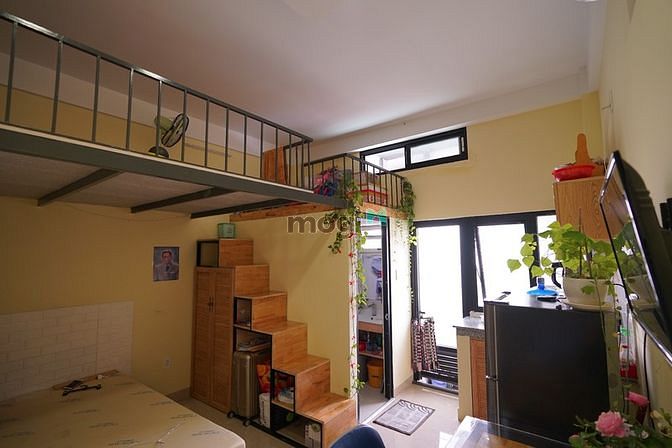 Hình ảnh Studio nội thất cơ bản, ban công thoáng mát, gần chợ Lý Phục Man, Q7