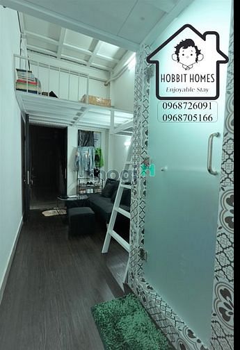 Hình ảnh Studio nội thất cơ bản, ban công thoáng mát, gần chợ Lý Phục Man, Q7