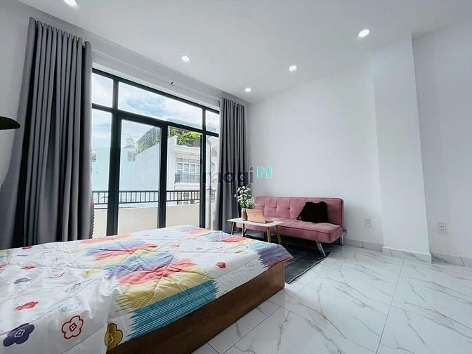 Hình ảnh 🌼🌼Mb6623 nạp rút nhanh chóng Studio 30m2 ban công ngay Phan Xích Long gần chợ Bà Chiểu