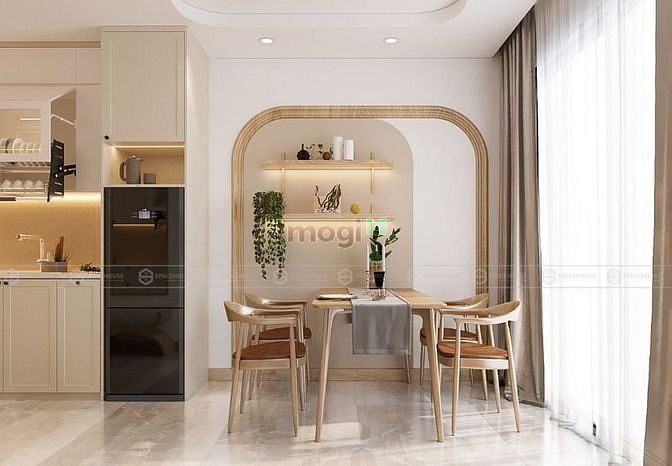 Hình ảnh Mb6623 nạp rút nhanh chóng 2PN full NT decor phong cách Bắc Âu Vinhomes Grand Park quận 9