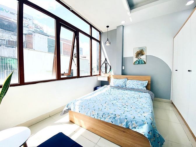 Hình ảnh Mb6623 nạp rút nhanh chóng 1PN ngay ngã tư hàng xanh 🏡🏡 Full nội thất