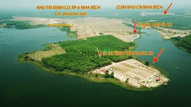 Hình ảnh Tái định cư Becamex, sổ sẵn, du lịch sinh thái Hồ Phước Hòa - Thị Xã C