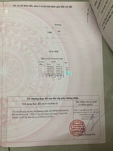 Hình ảnh Nhỉnh 2 tỷ có 55m2 đất thổ cư mặt tiền Thành Phố Thủ Đức