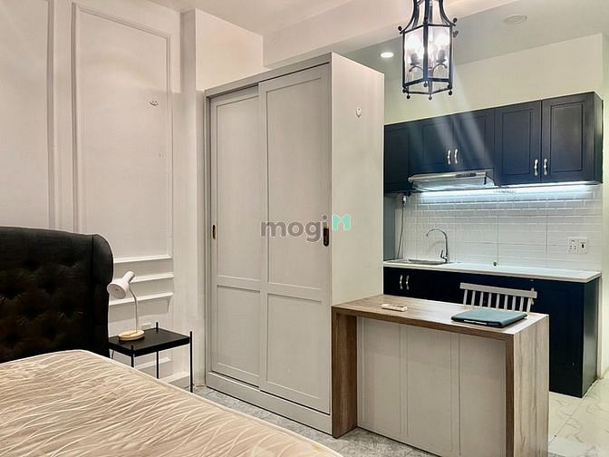 Hình ảnh Studio - Bancon - Ngăn bếp - Decor xinh - cầu Kênh Tẻ