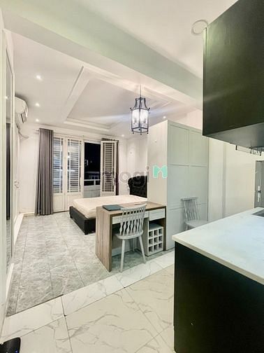 Hình ảnh Studio - Bancon - Ngăn bếp - Decor xinh - cầu Kênh Tẻ