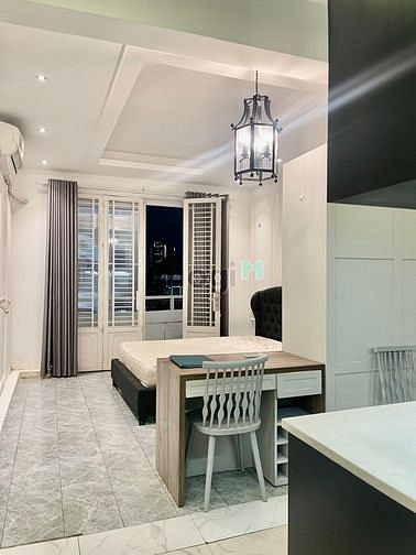 Hình ảnh Studio - Bancon - Ngăn bếp - Decor xinh - cầu Kênh Tẻ