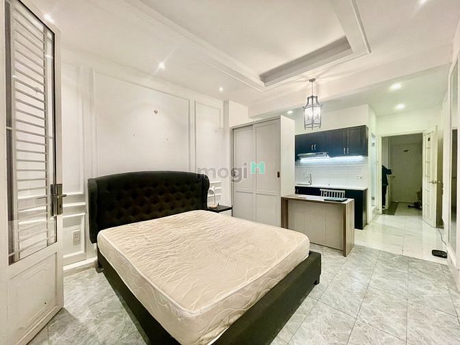 Hình ảnh Studio - Bancon - Ngăn bếp - Decor xinh - cầu Kênh Tẻ