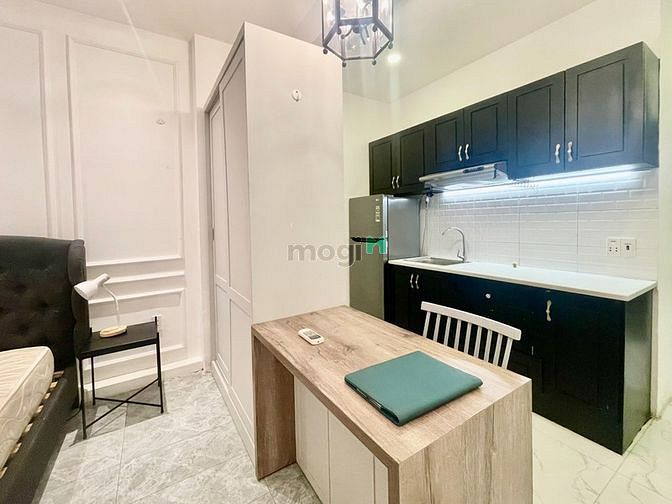 Hình ảnh Studio - Bancon - Ngăn bếp - Decor xinh - cầu Kênh Tẻ