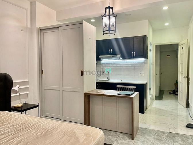 Hình ảnh Studio - Bancon - Ngăn bếp - Decor xinh - cầu Kênh Tẻ